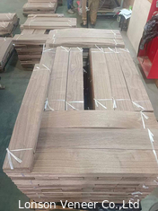 2.0 παχύς αμερικανικός βαθμός 125mm καπλαμάδων αβ δαπέδων ξύλων καρυδιάς ξύλινος πλάτος