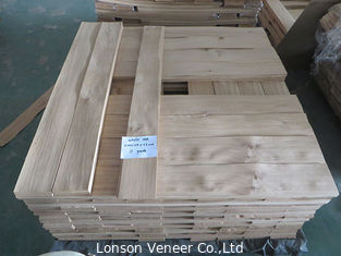 Αμερικανικός άσπρος δρύινος καπλαμάς 0.6mm Lonson ξύλινη υγρασία καπλαμάδων 8% περικοπών φετών