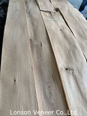 Το μήκος 120cm άσπρο τέταρτο καπλαμάδων δρύινου ξύλου έκοψε το πάχος 0.7mm