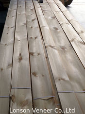 Σαφές πλάτος 12cm πεύκων φετών με κόμπους φυσικός ξύλινος καπλαμάς για Cricut