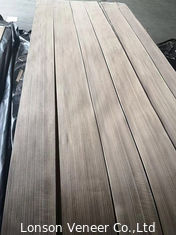 0.7mm αμερικανική περικοπή ISO9001 τετάρτων σκληρού ξύλου καπλαμάδων ξύλων καρυδιάς ξύλινη