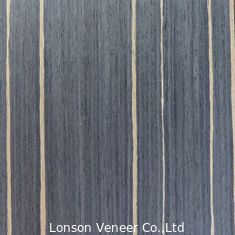 Ανασυγκροτημένος η Ebony ξύλινος καπλαμάς 233-1S 250x64cm χωρίς έγγραφο δεράτων