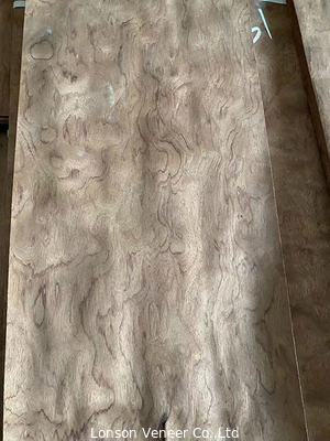 Αφρικανική Bubinga Pomelle 0,45 mm A Grade για έπιπλα εσωτερικής διακόσμησης