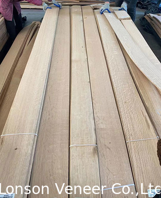 0.42 - 2,0 mm φτερούγα Λευκό ξύλο βελανιδιάς φινίρισμα για έπιπλα ρετρό στυλ